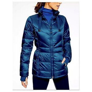 Athleta Banner Peak Down Jacket | Blue | Women’s Small